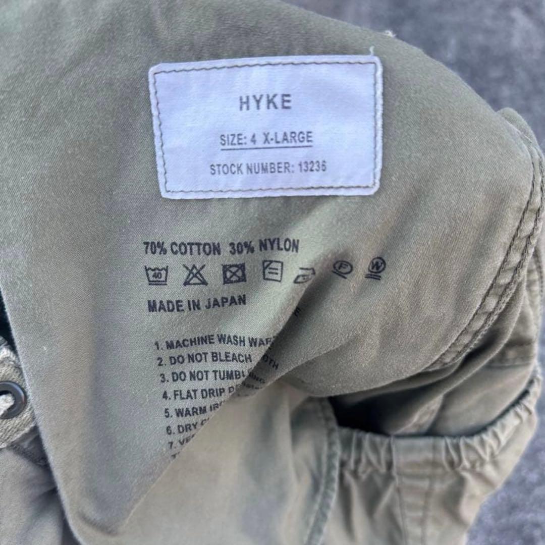 HYKE TYPE M-51-SHELL PANTS カーゴパンツ