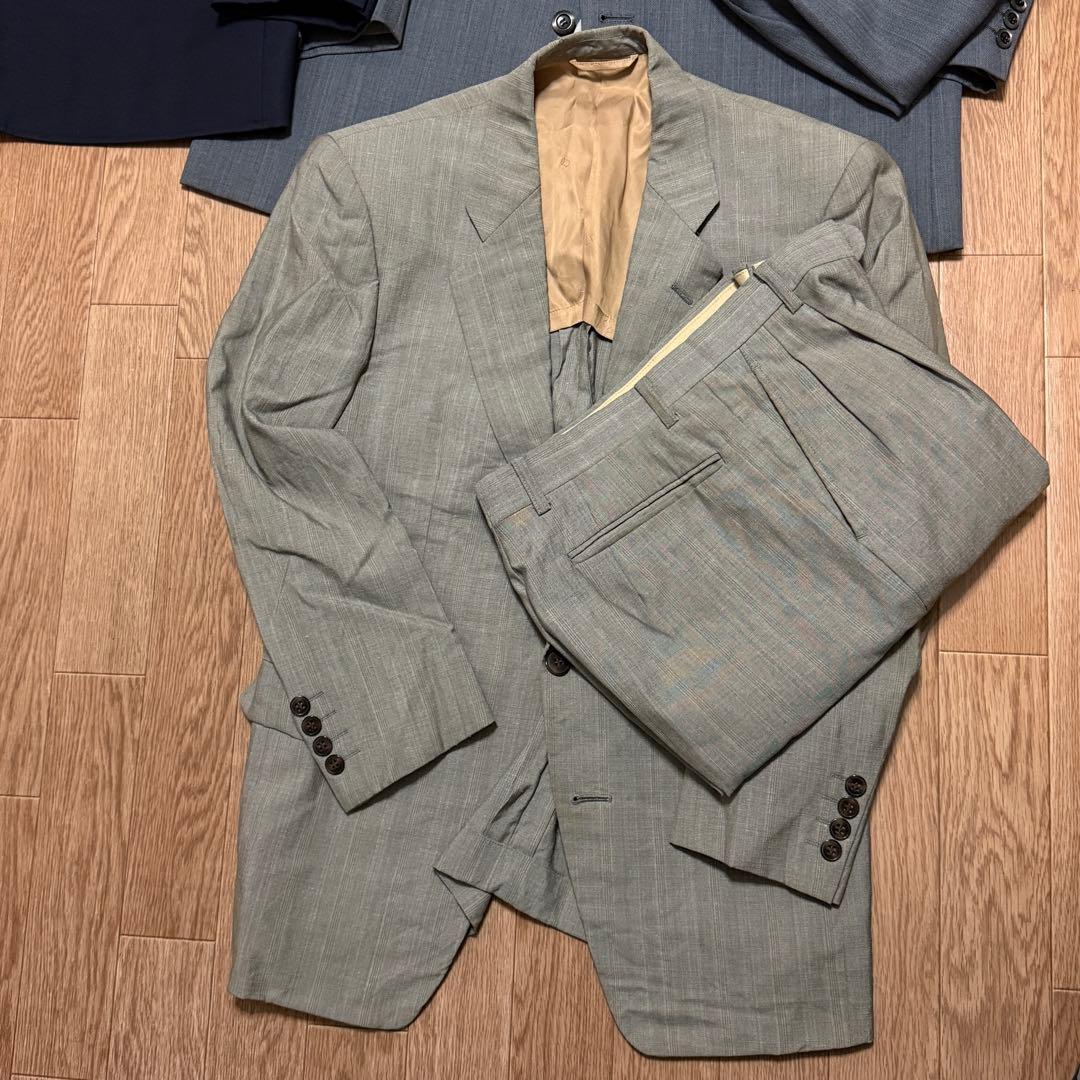 クリスチャンディオール　ダンヒル　セットアップスーツ　4着まとめ売り