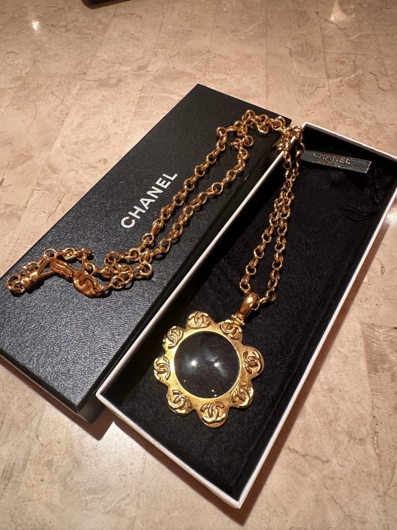CHANEL レディース　ロングネックレス　ココマーク