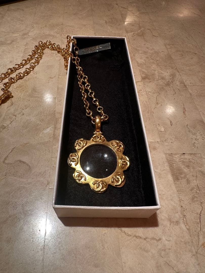 CHANEL レディース　ロングネックレス　ココマーク