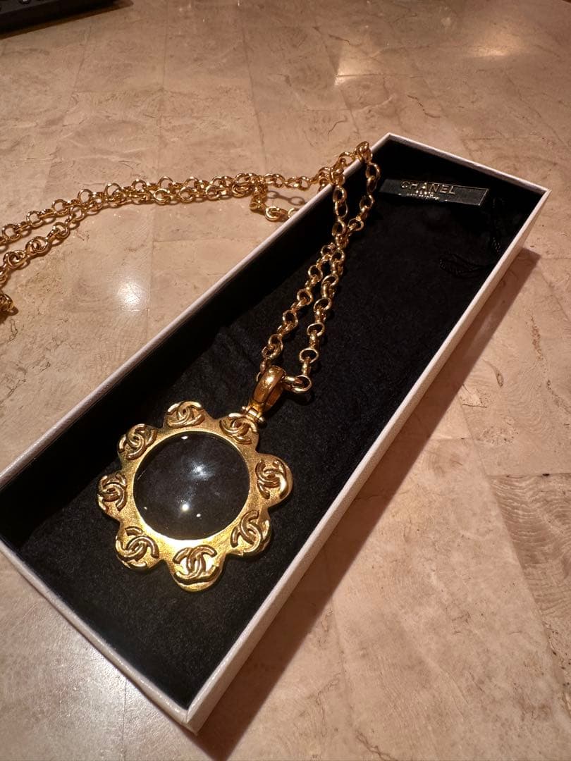 CHANEL レディース　ロングネックレス　ココマーク