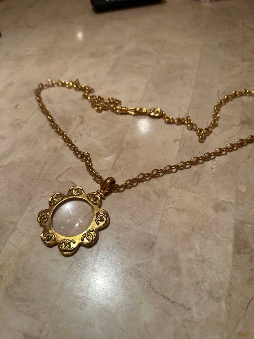 CHANEL レディース　ロングネックレス　ココマーク