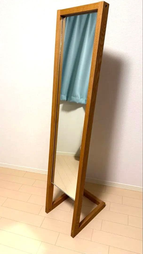 小泉誠　スタンドミラー　ナラ無垢材　miyakonjo project