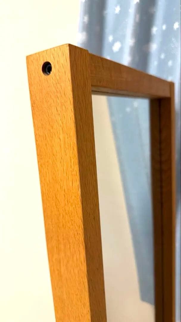 小泉誠　スタンドミラー　ナラ無垢材　miyakonjo project