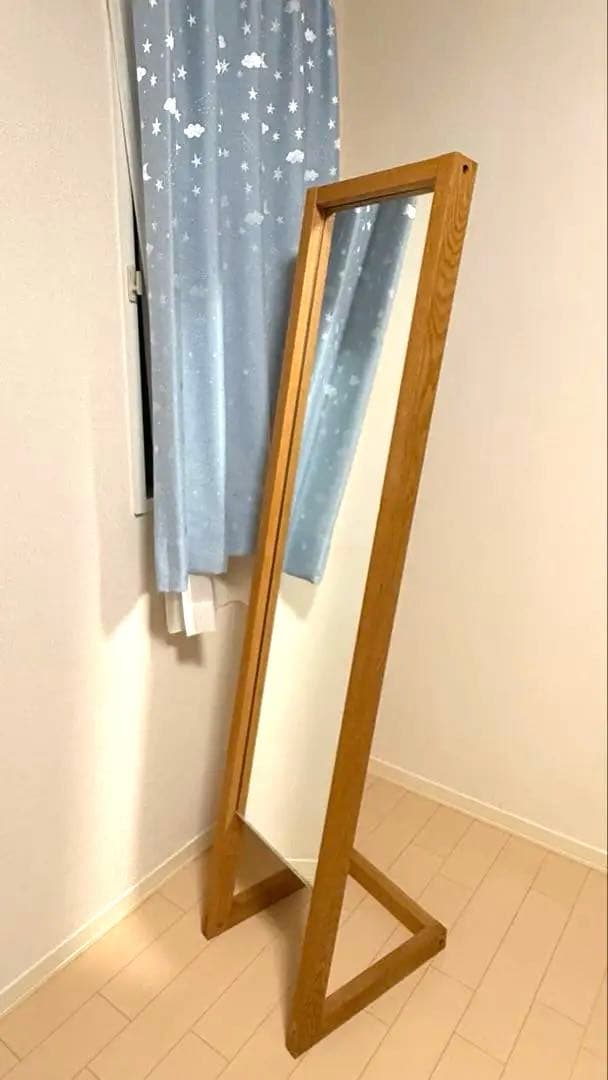 小泉誠　スタンドミラー　ナラ無垢材　miyakonjo project