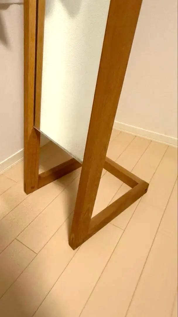 小泉誠　スタンドミラー　ナラ無垢材　miyakonjo project