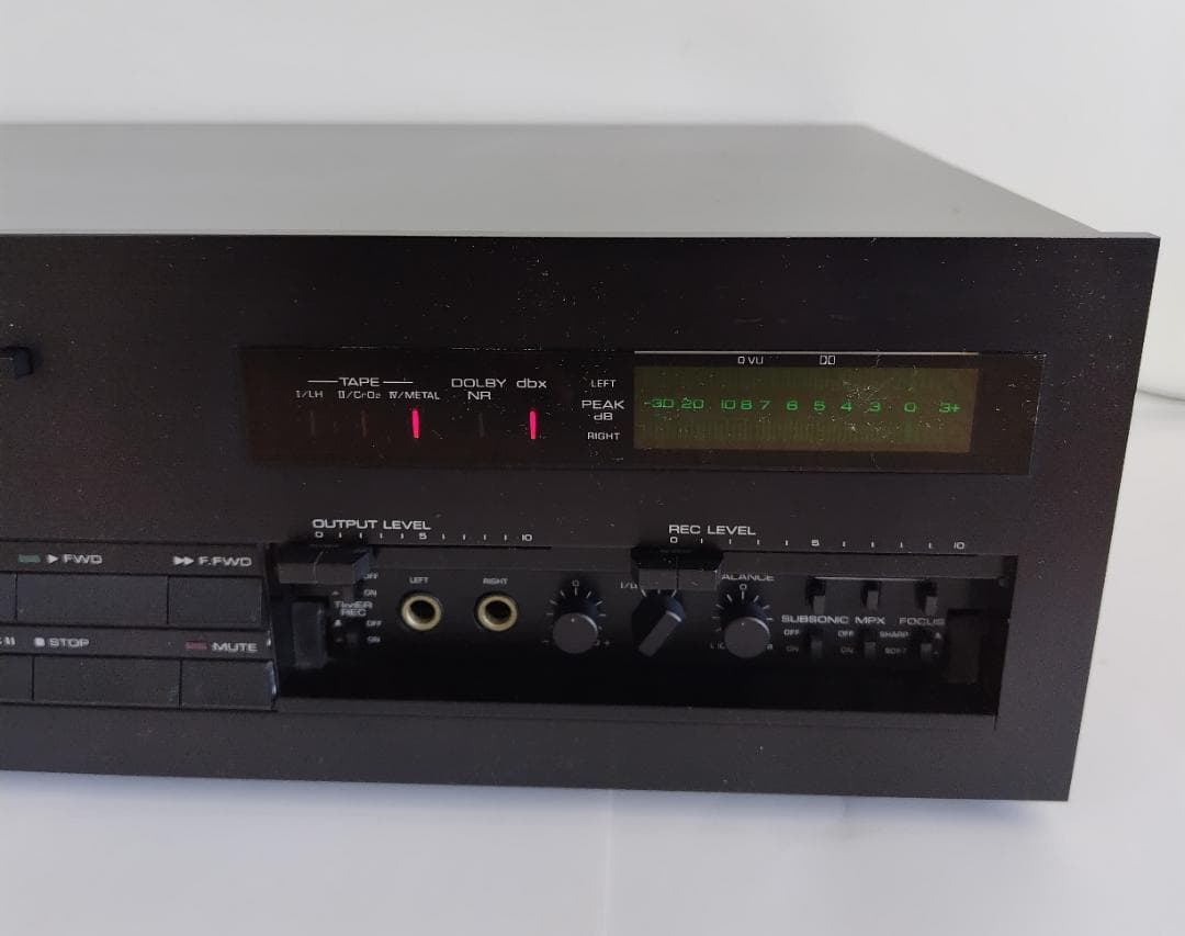 【ジャンク品】YAMAHA ステレオカセットデッキ　K-1d