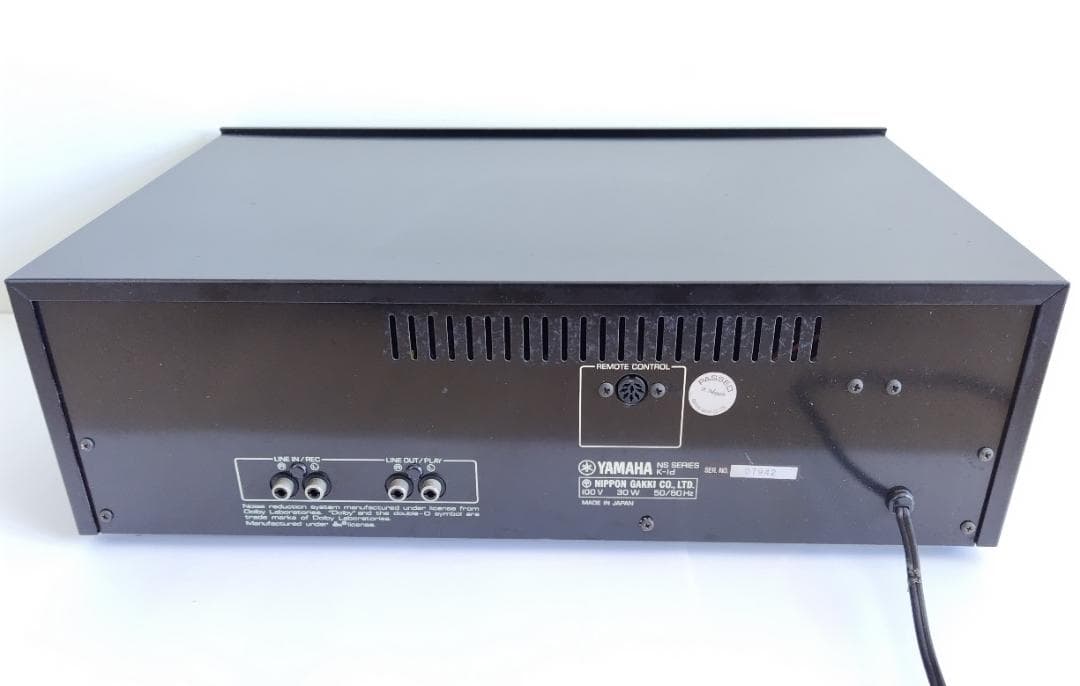 【ジャンク品】YAMAHA ステレオカセットデッキ　K-1d