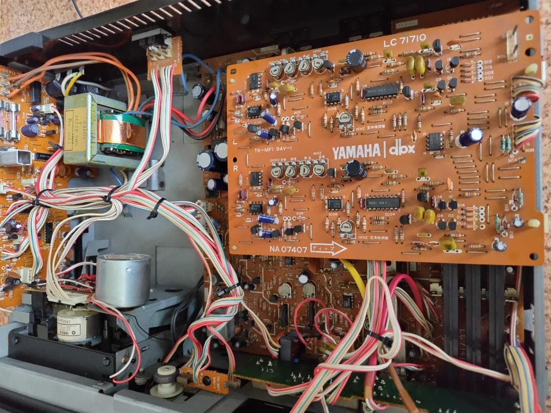 【ジャンク品】YAMAHA ステレオカセットデッキ　K-1d