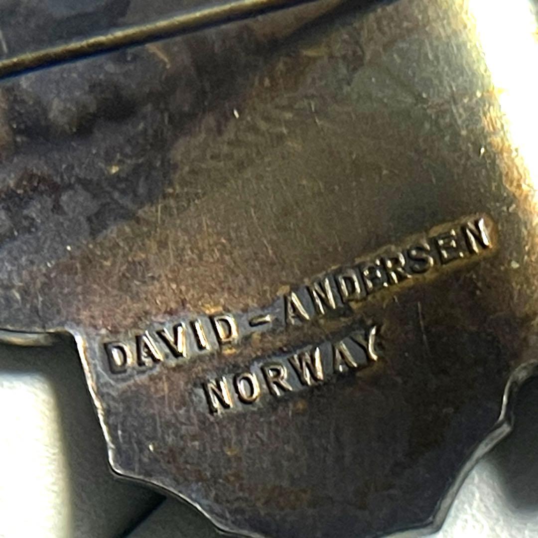 DAVID-ANDERSEN デビット アンデルセン 蝶ブローチ SV925