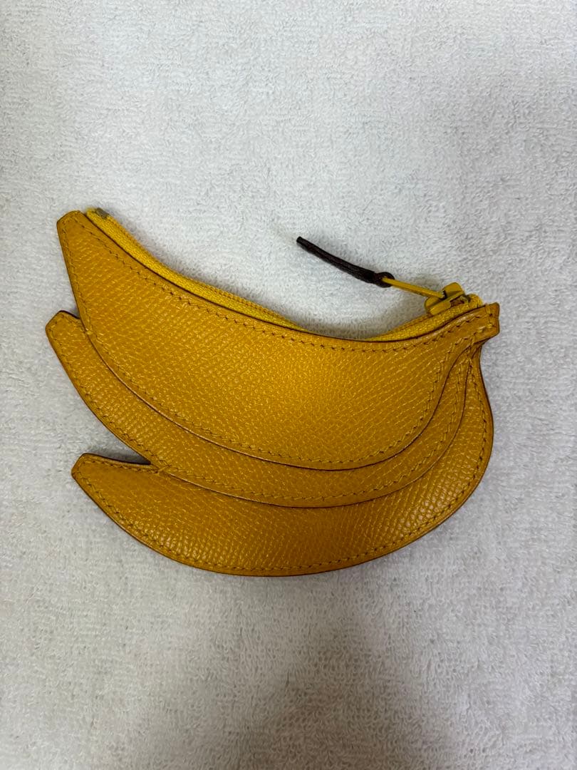 【美品】HERMES エルメス ケース バナナ