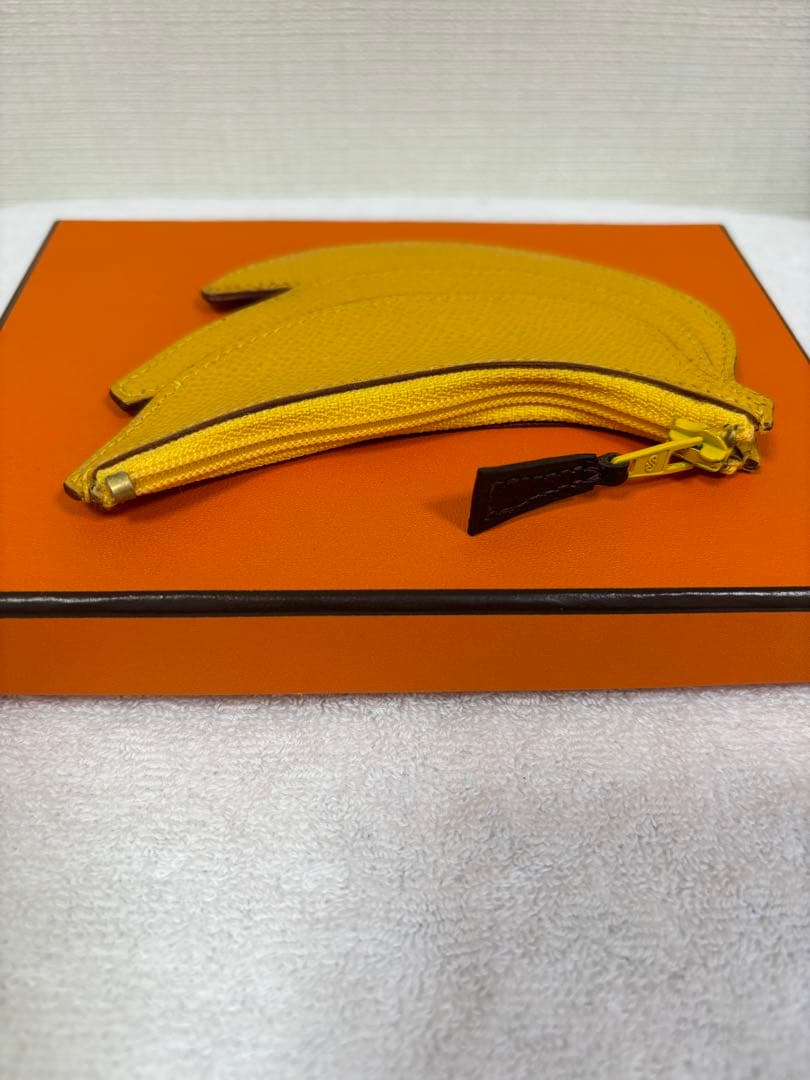 【美品】HERMES エルメス ケース バナナ