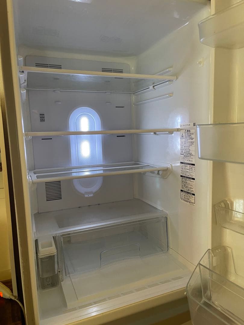 パナソニック 冷蔵庫 シルバー NR-C371N-N