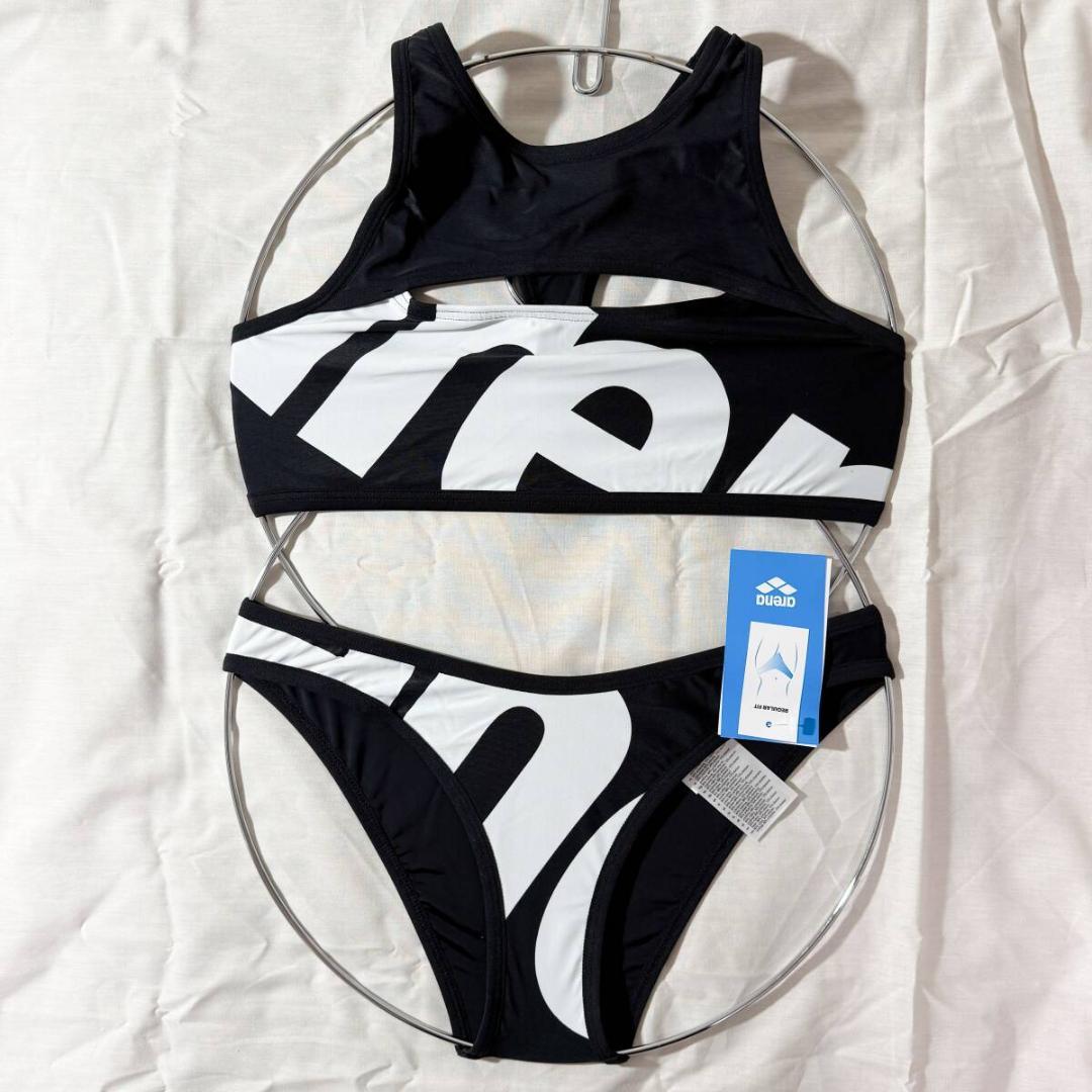 Arena 女性用 ビーチバレー ツーピースビキニ ブルマ Black 海外XS