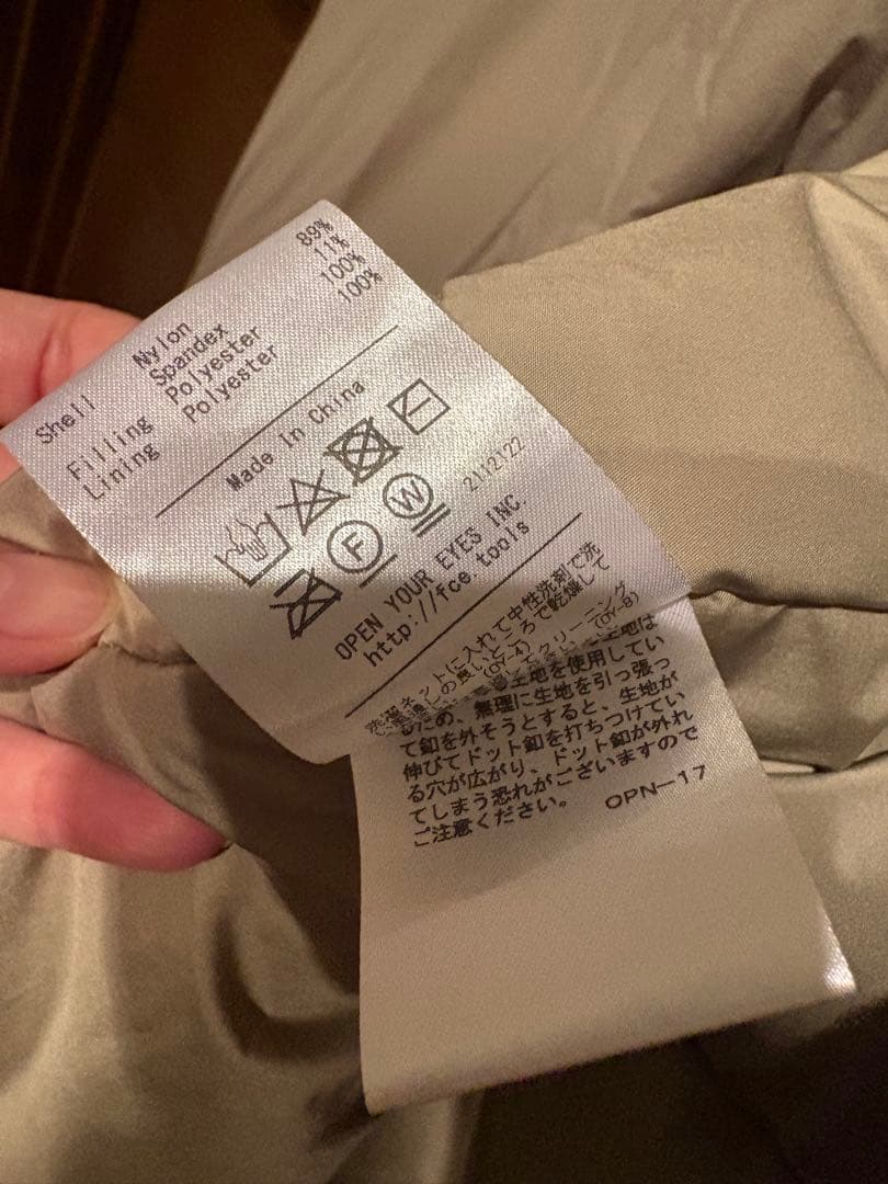 F／CE. エフシーイー　別注モッズコートビーセカンド　B'2nd カーキ　中綿