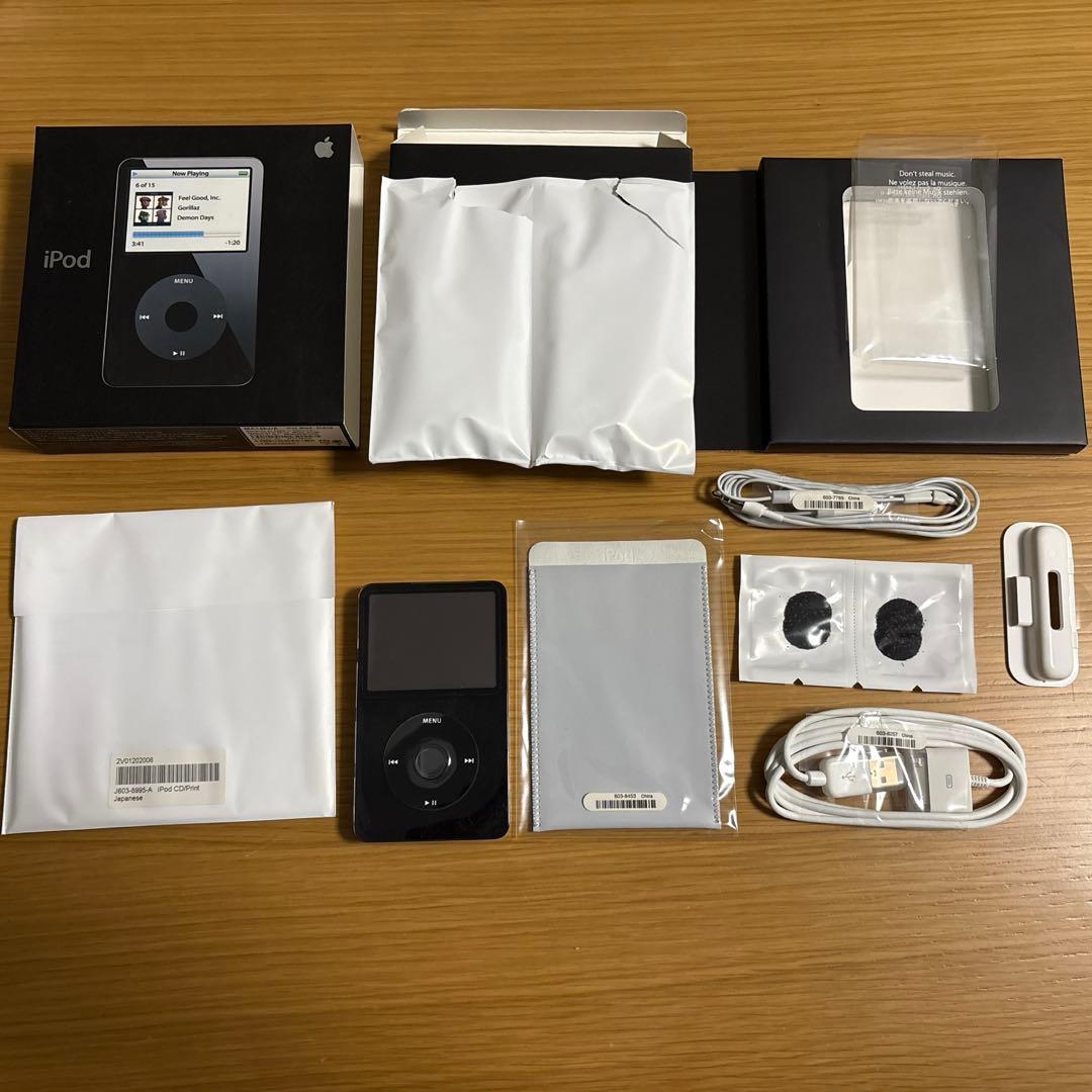 Apple iPod 30GB BLACK第5世代 MA146J/A