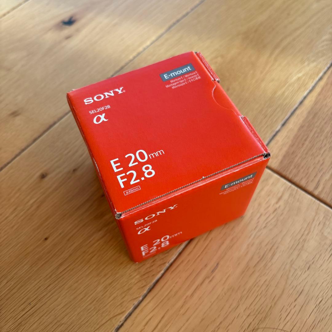 【中古】SEL20F28 SONY E-mount用