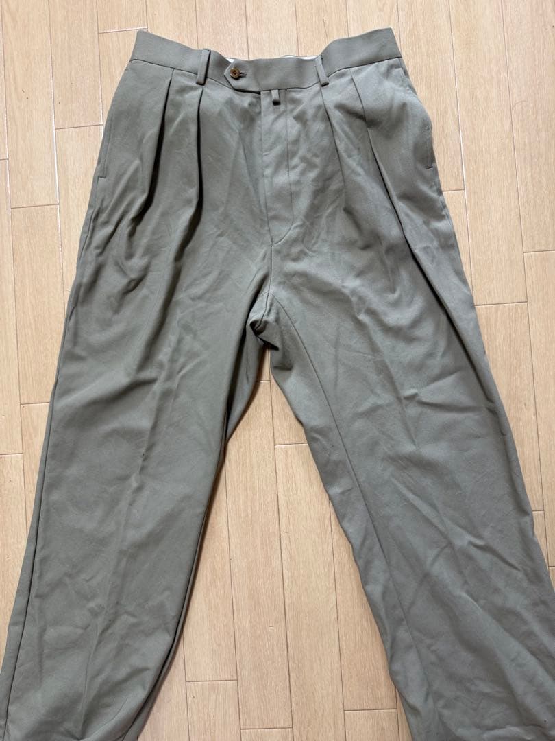 NEAT ニート　ワイドハイツイスト　ベージュ　2026ss サイズ48 美品