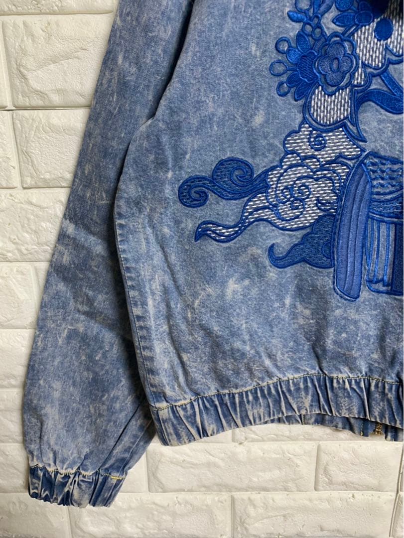 [ヴィヴィアンタム] 未使用タグ付　オペラガール　刺繍　デニムパーカージャケット