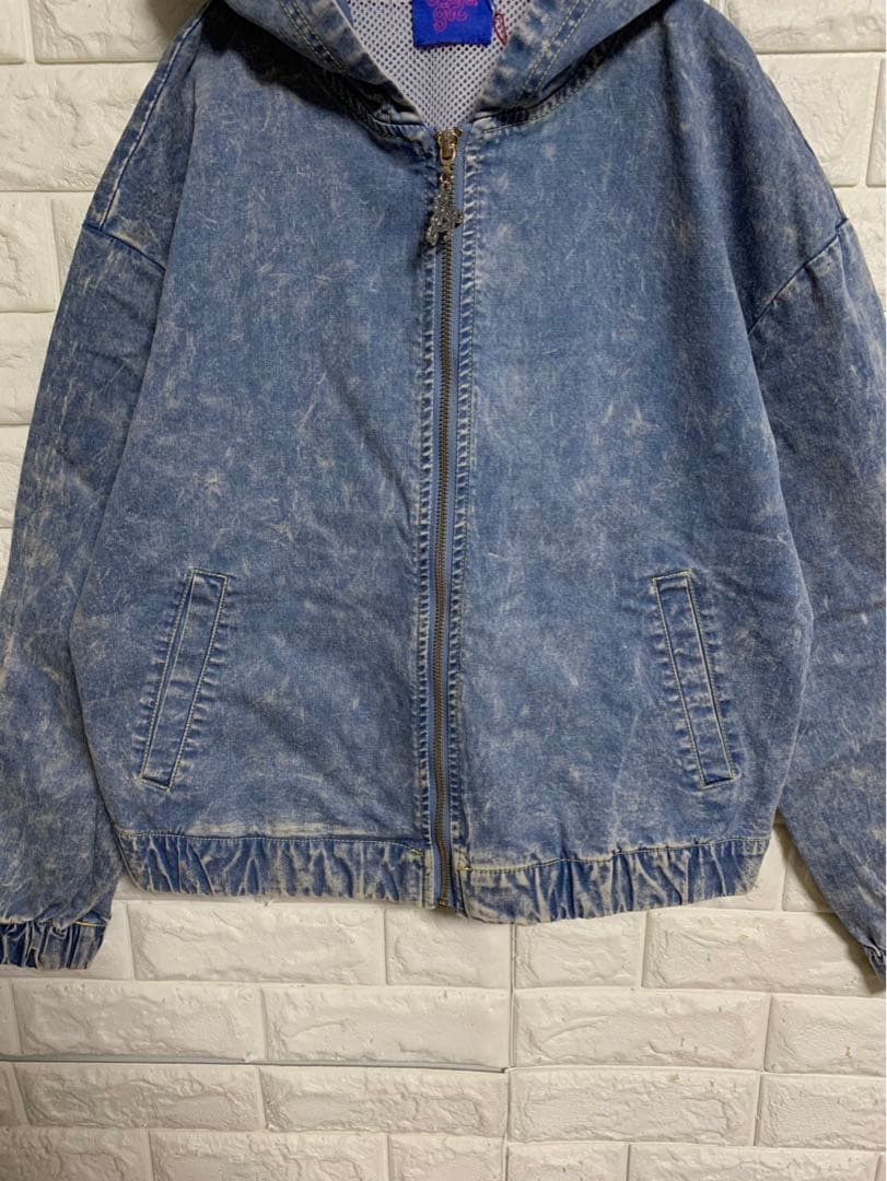 [ヴィヴィアンタム] 未使用タグ付　オペラガール　刺繍　デニムパーカージャケット