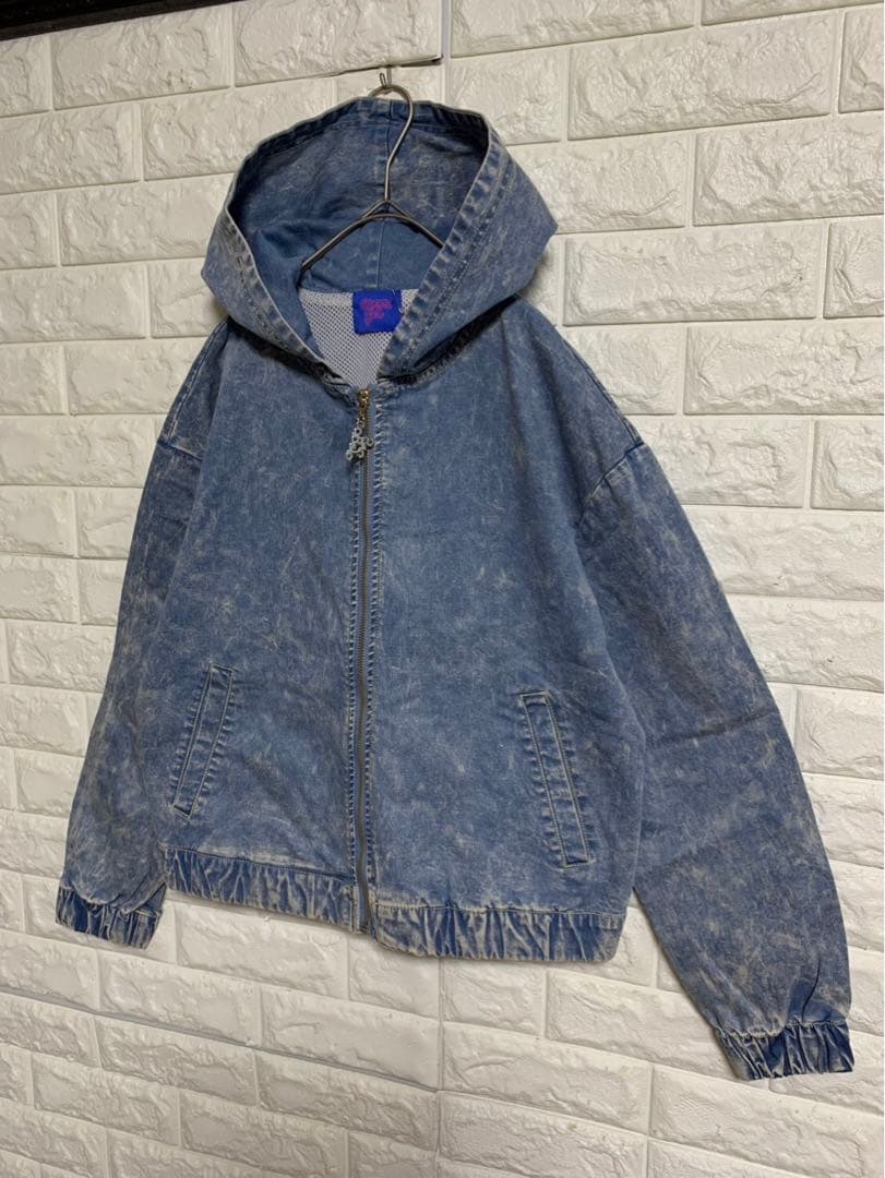 [ヴィヴィアンタム] 未使用タグ付　オペラガール　刺繍　デニムパーカージャケット