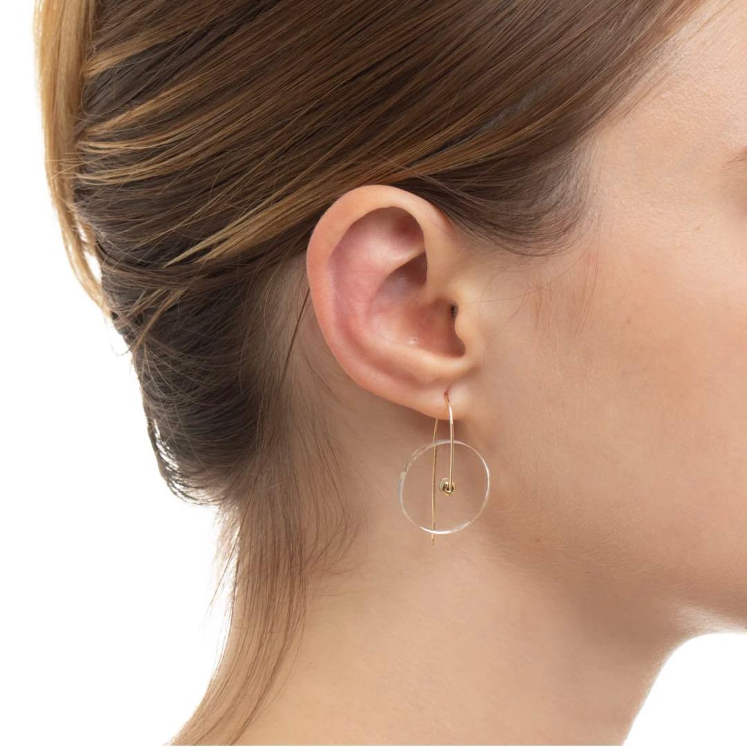 hirotaka ORBITAL クォーツ フックピアス M サイズ