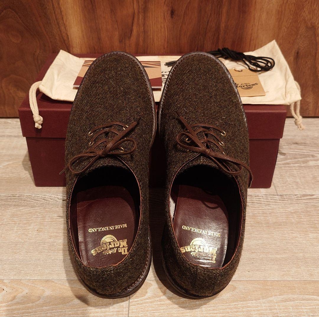 Dr. Martens × HARRIS TWEED 英国製 UK7 EU41