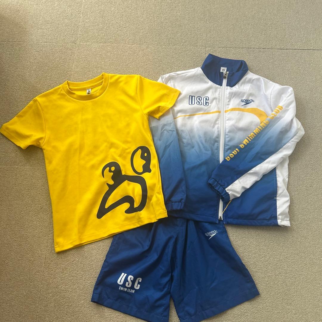 ダッフィー⭐︎ウスイスイミング　選手クラス　ジャージ