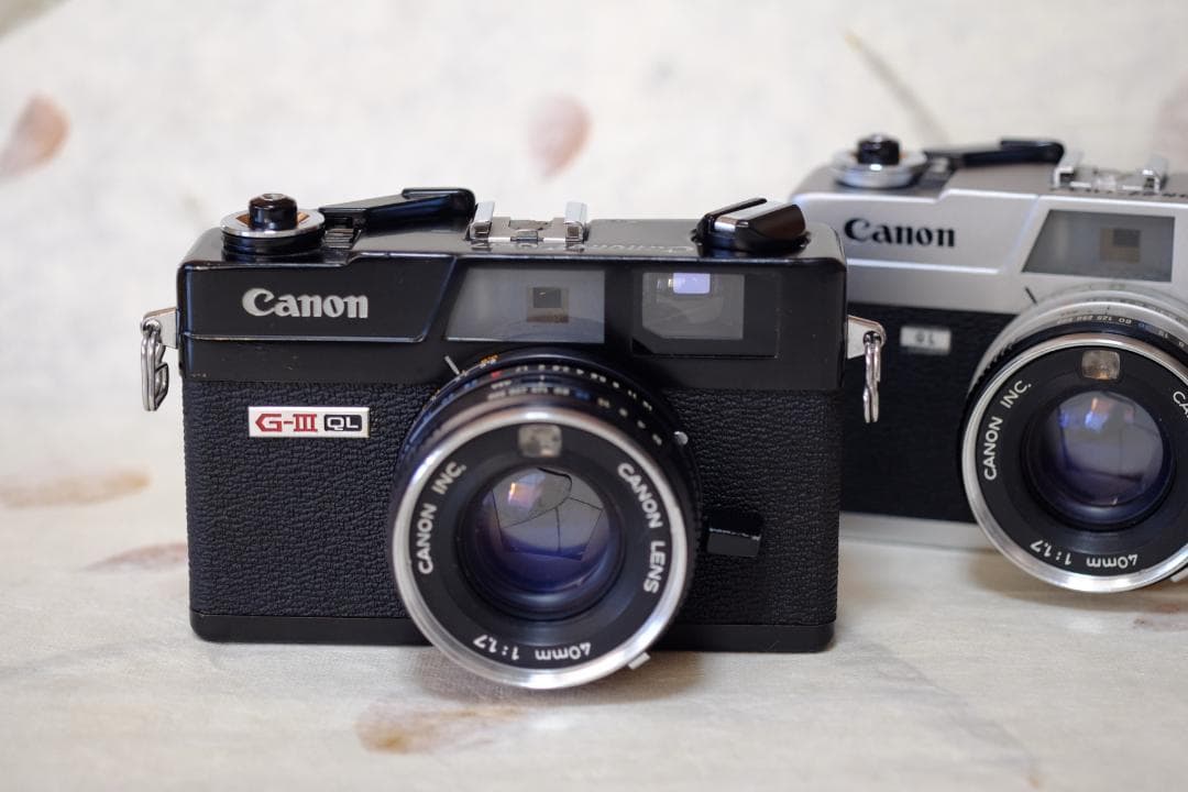 Canon　キャノネットブラック　QL17　シルバーはおまけ