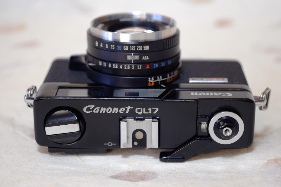 Canon　キャノネットブラック　QL17　シルバーはおまけ