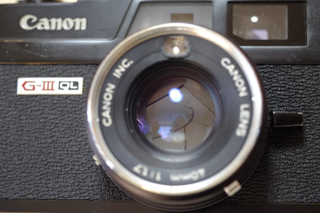 Canon　キャノネットブラック　QL17　シルバーはおまけ