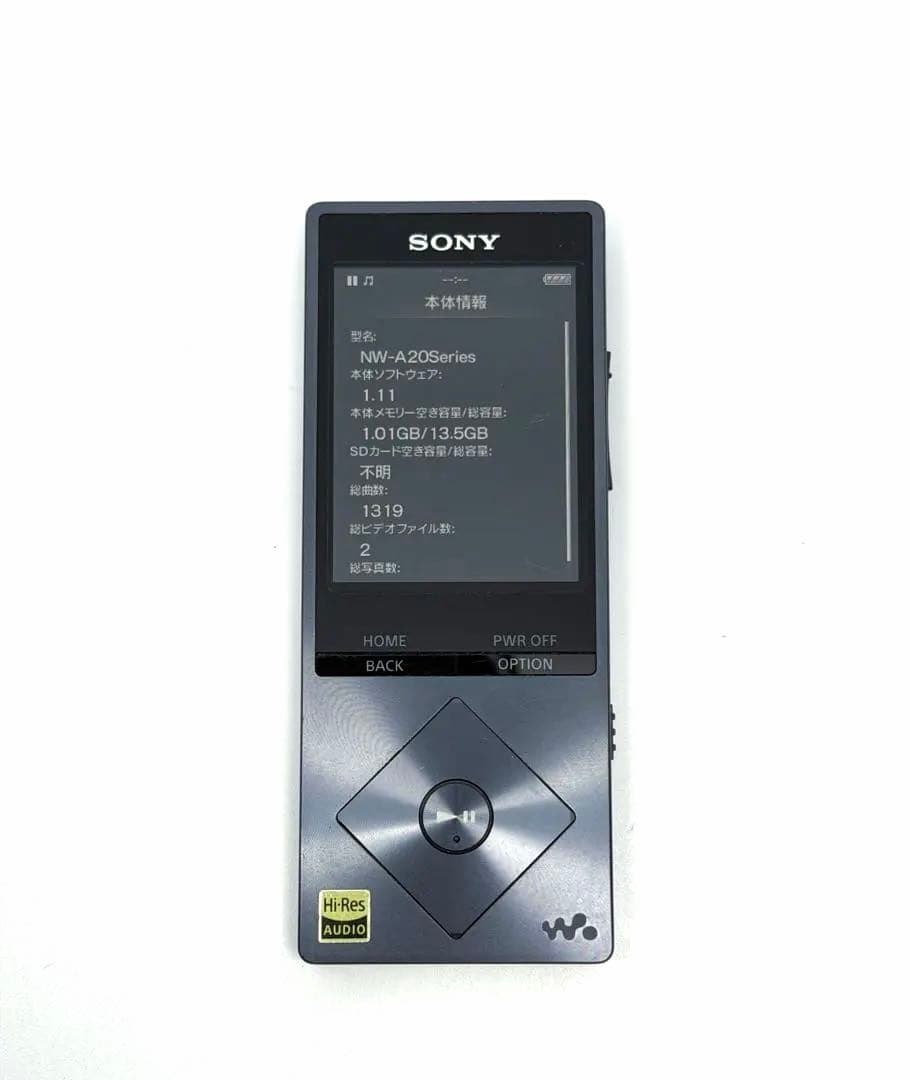 SONY ウォークマン NW-A25 16GBブラック