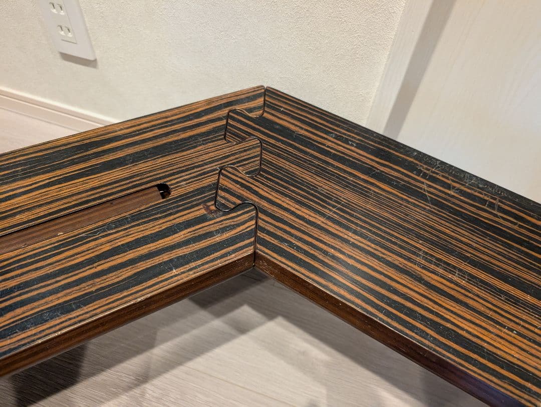 TheArth ヘキサテーブル 黒しま次郎 TheArth収納袋付き