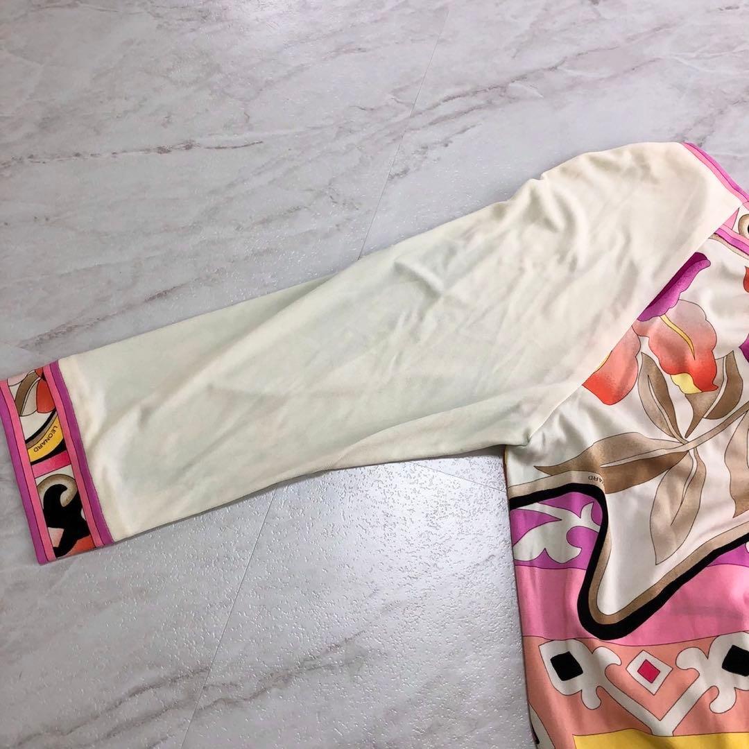 【大きいサイズ LL 42 XL✨️LEONARD】 カンカン チュニック 近年