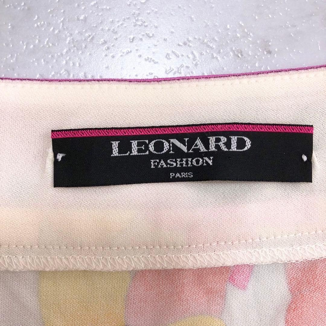【大きいサイズ LL 42 XL✨️LEONARD】 カンカン チュニック 近年