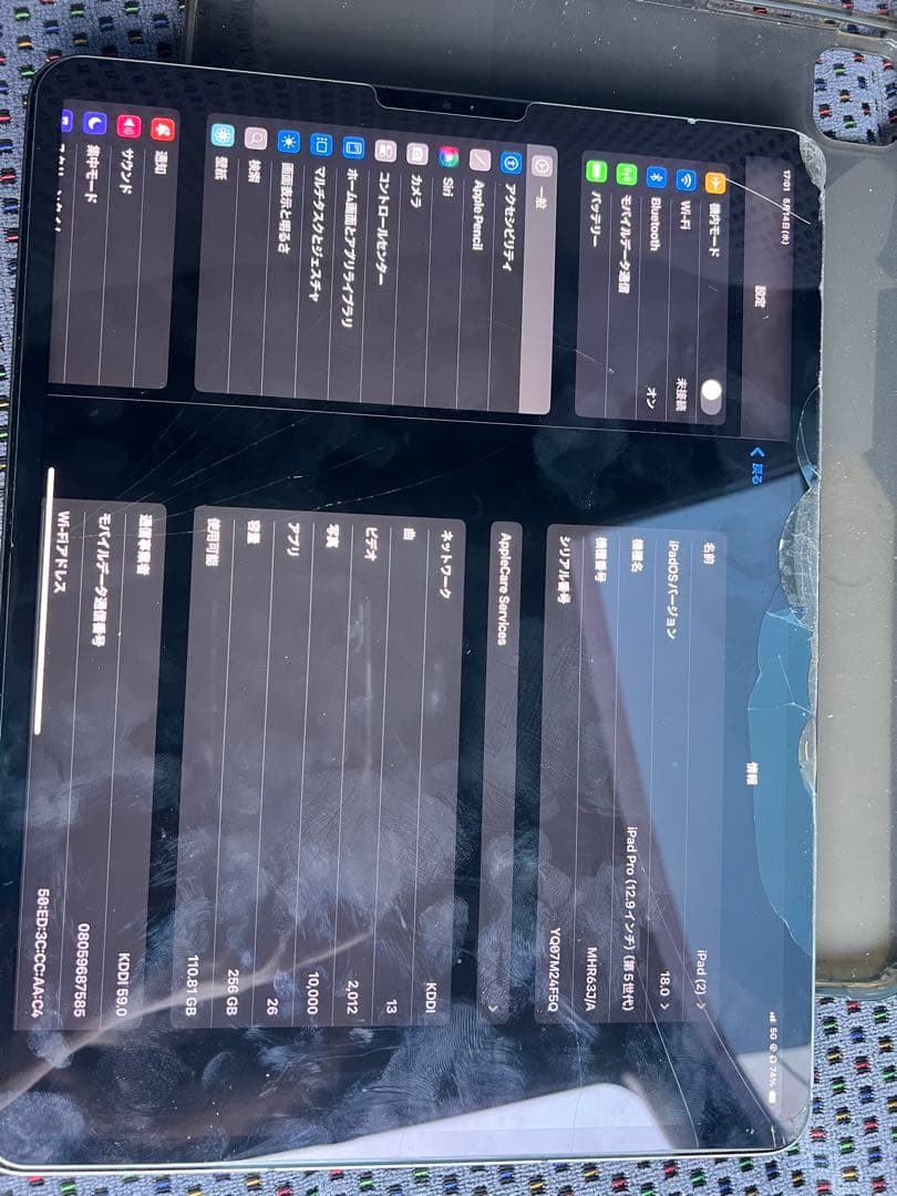 iPad Pro 第５世代　12.9インチ　256GB