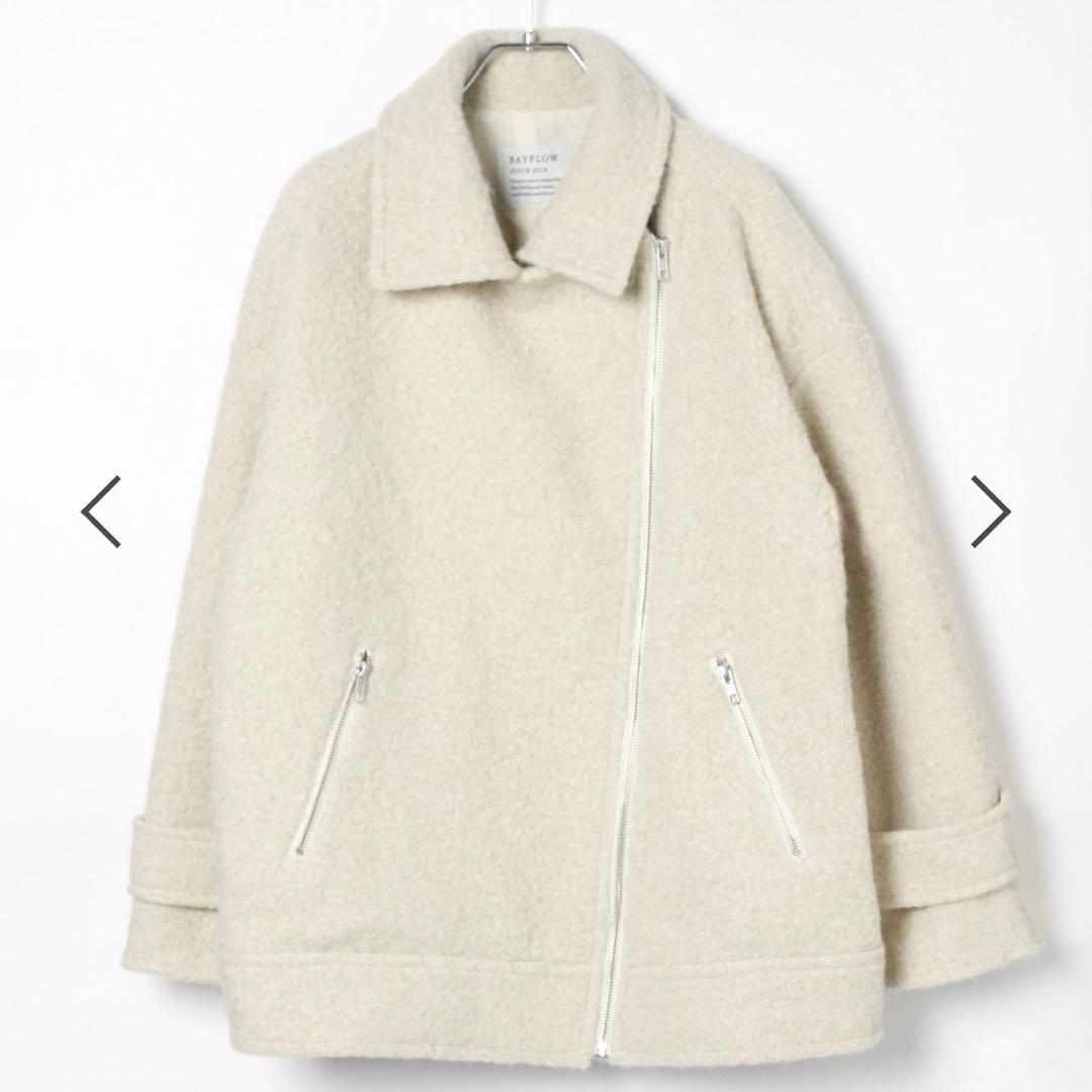 【新品未使用】BAYFROW ウーリーライダースコート