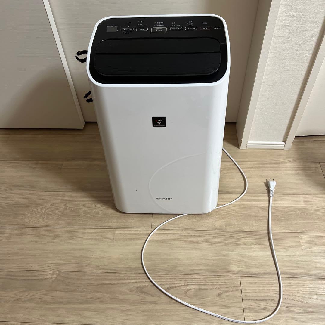 SHARP製CV-G120W除湿機 加湿器消臭イオン