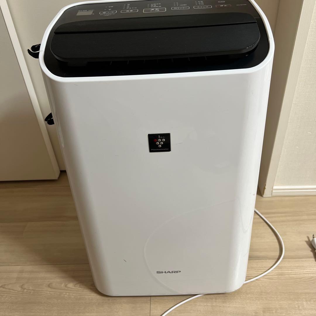 SHARP製CV-G120W除湿機 加湿器消臭イオン