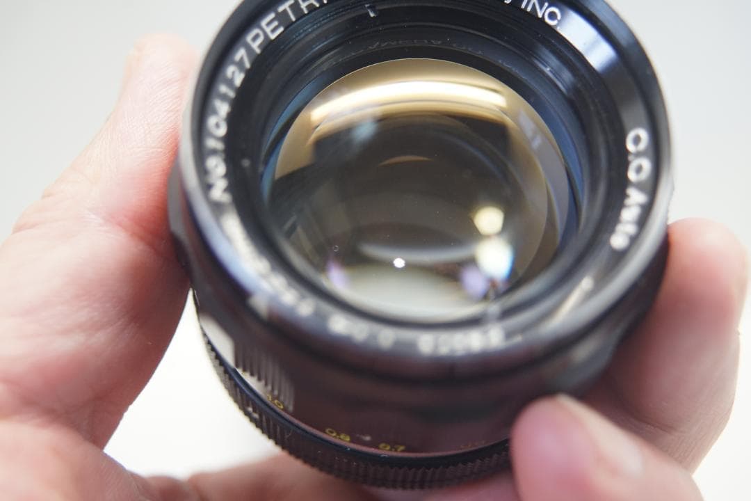 希少　PETRI　C.C　Auto　1.4　55mm　127　Ｅアダプター