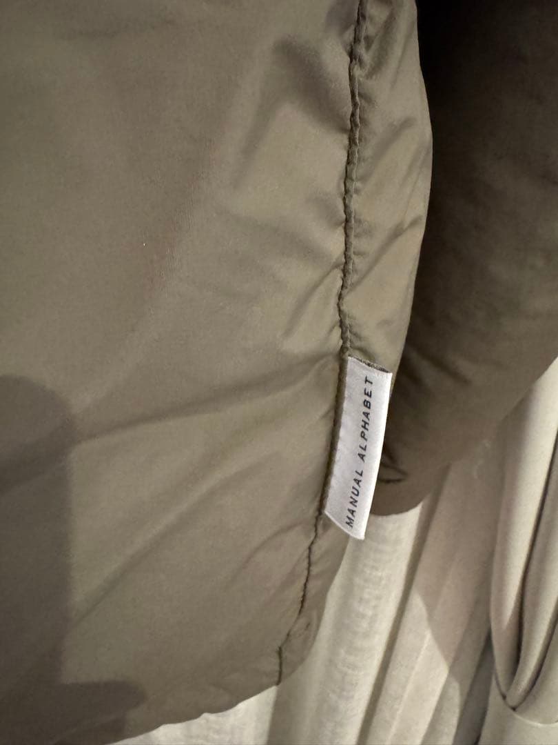 ［限定特価］NANGA×Manual alphabet×BEAMS ダウン