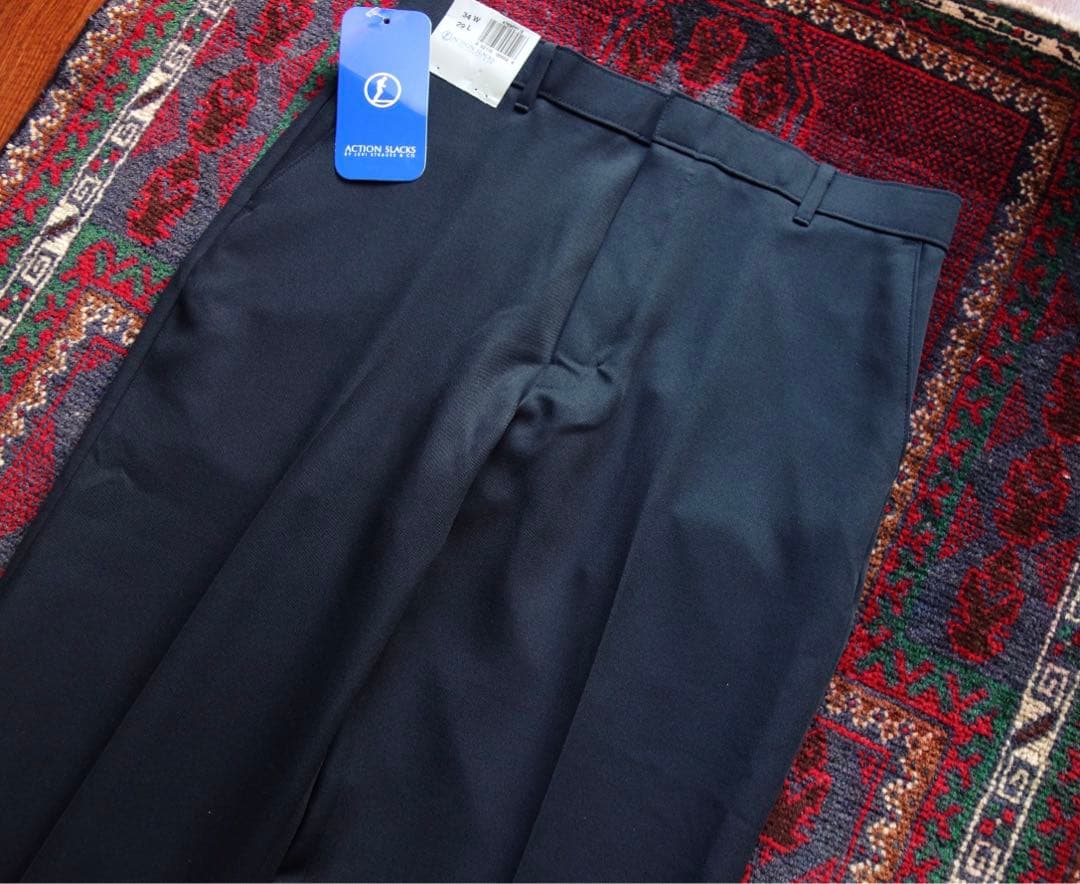 Levi's アクションスラックス action slacks w34 未使用