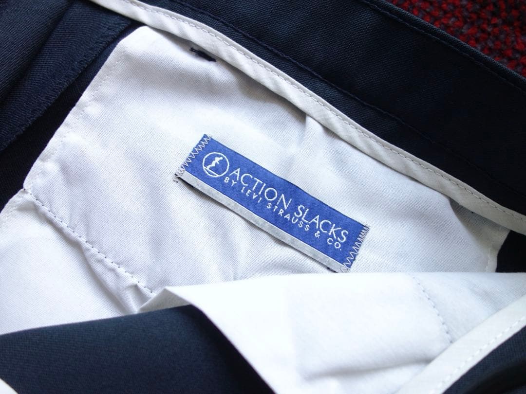 Levi's アクションスラックス action slacks w34 未使用