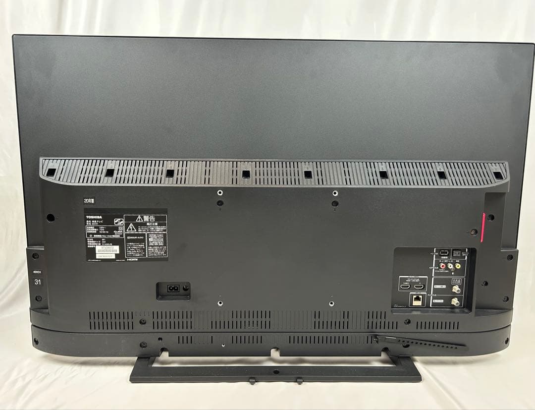 TOSHIBA 東芝 40型液晶テレビ 40V31 2020年製