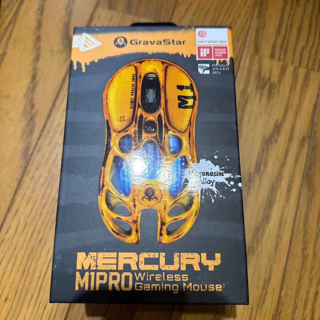 GravaStar ゲーミングマウス 無線 有線 88g