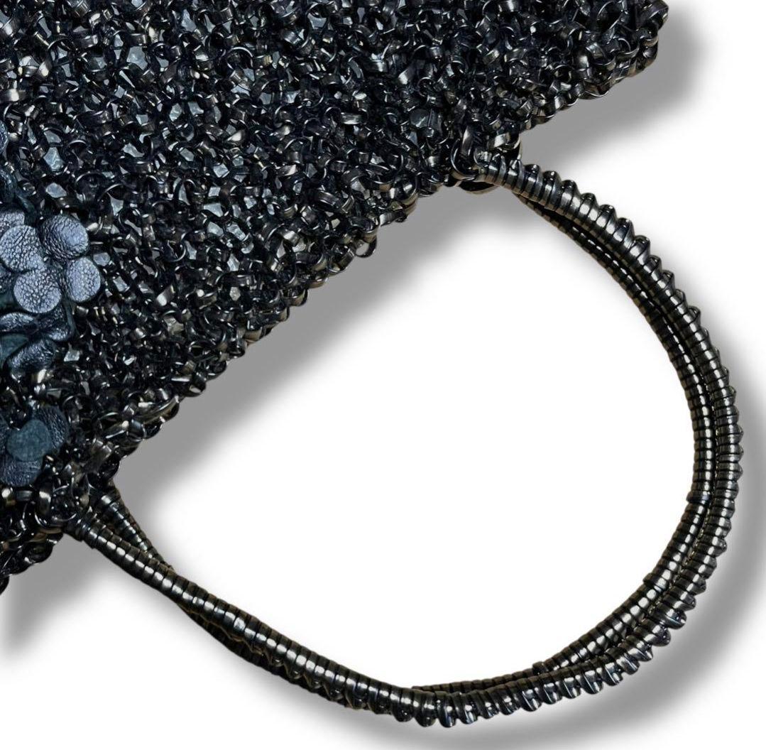 美品　アンテプリマ　ワイヤーバッグ　ハンドバッグ　ANTEPRIMA　ブラック黒