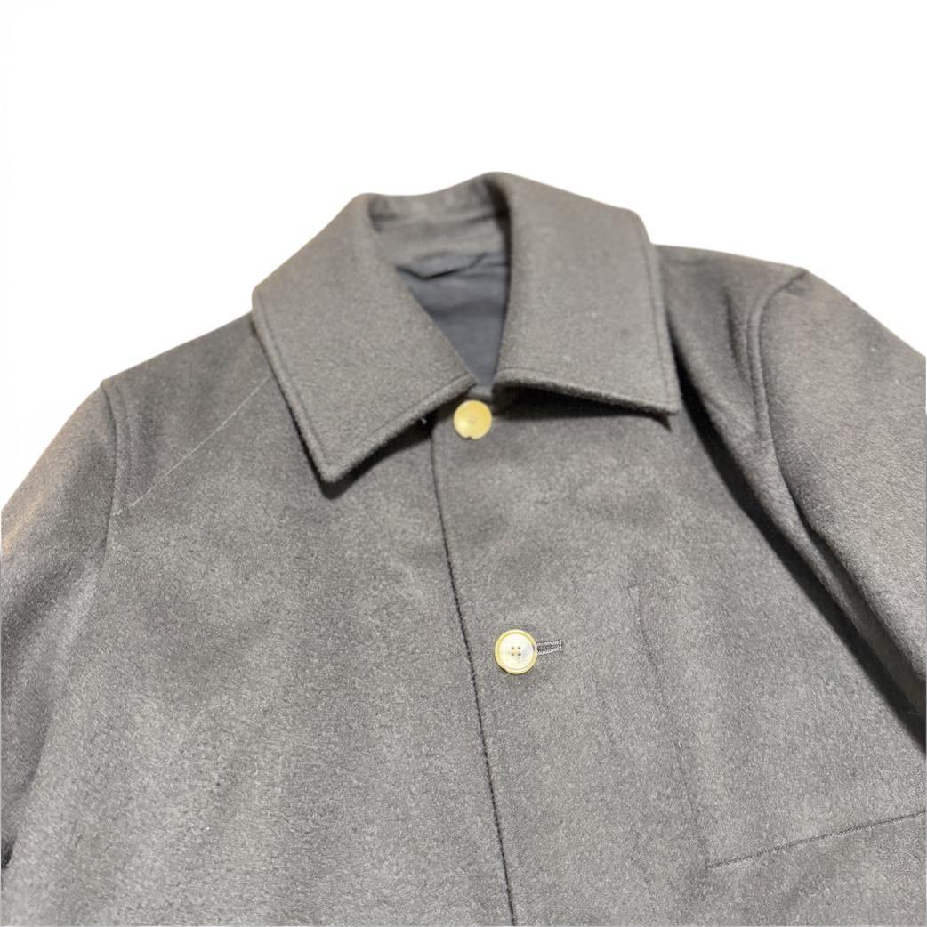 The CLASIK 24AW ドンキーコート ウールコート ブラック