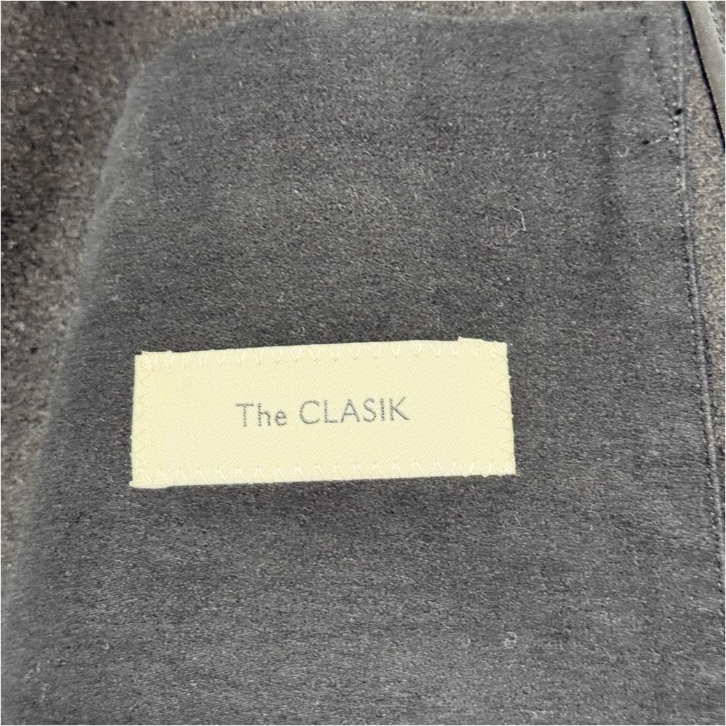 The CLASIK 24AW ドンキーコート ウールコート ブラック