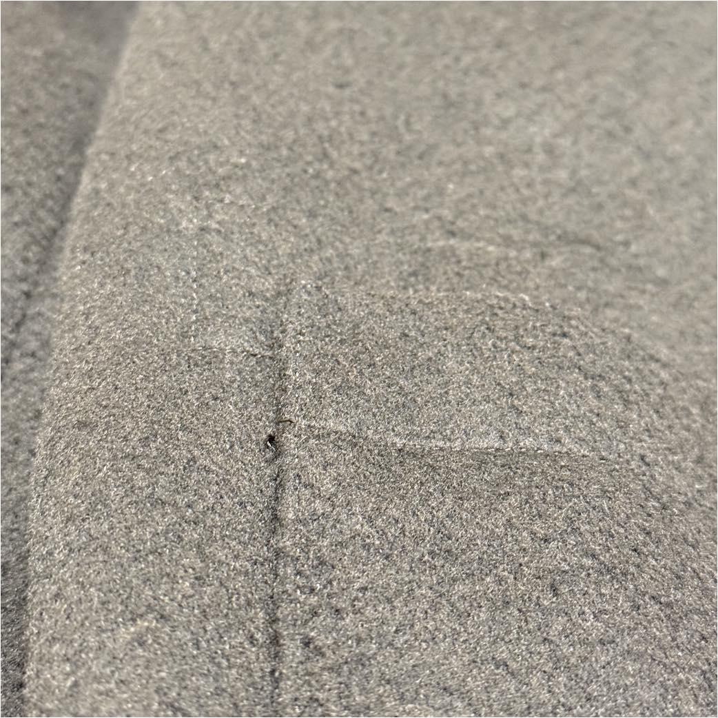 The CLASIK 24AW ドンキーコート ウールコート ブラック