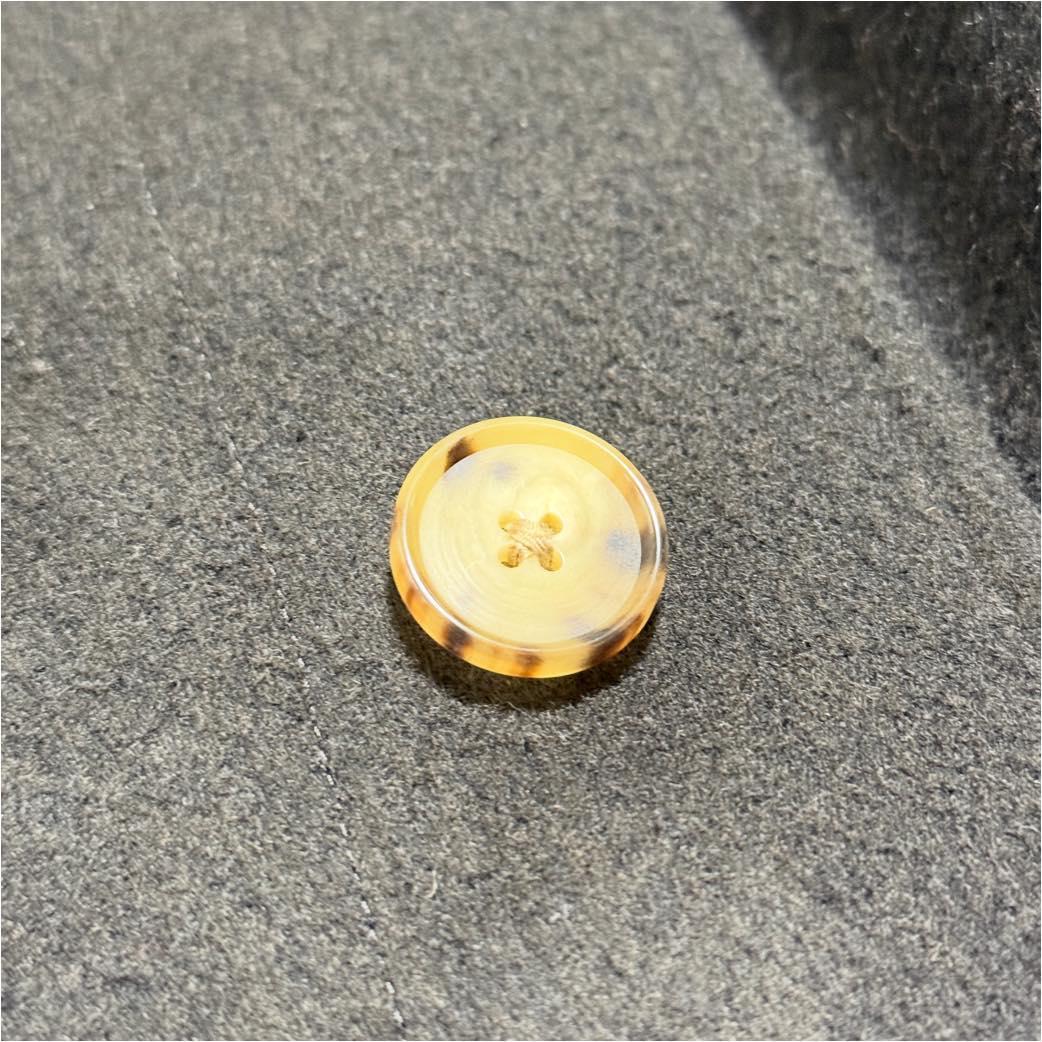 The CLASIK 24AW ドンキーコート ウールコート ブラック